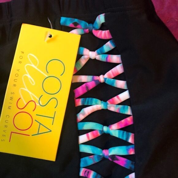 Costa del sol bikini high waisted with faux corset side details - Picture 3 of 4